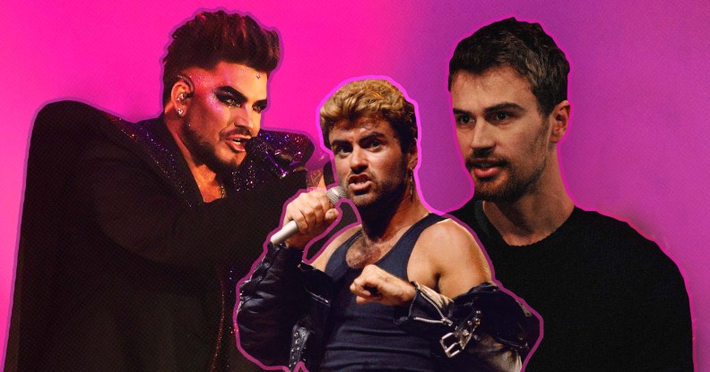 Adam Lambert George Michael Theo James