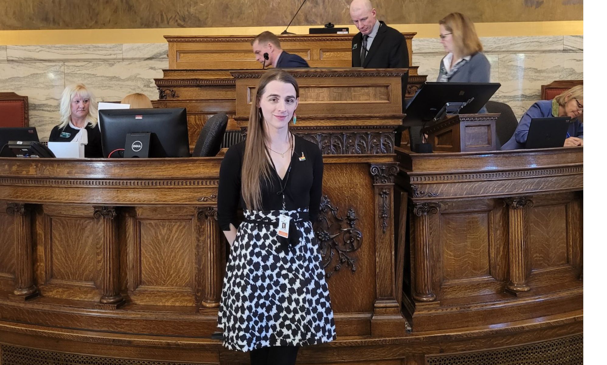 Zooey Zephyr sworn in as Montana's first trans lawmaker