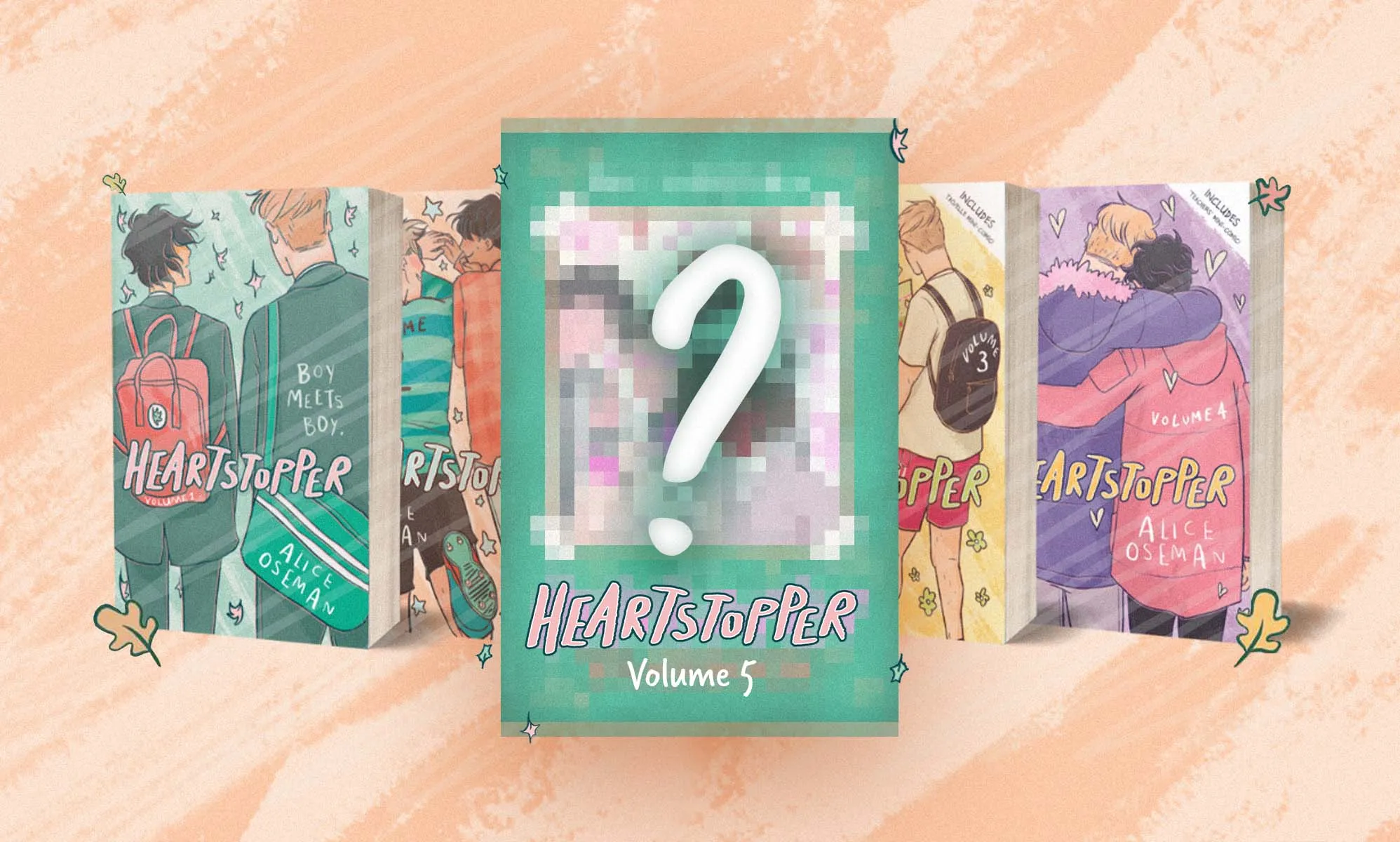 Heartstopper Volume 5 by Alice Oseman