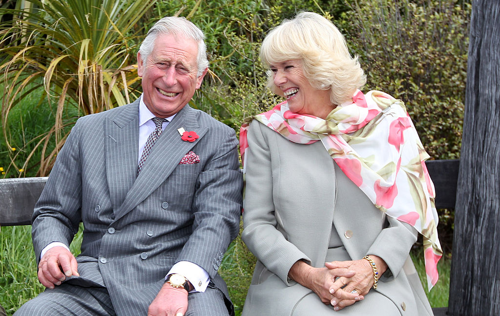 King Charles III picturd with his wife and Queen Consort Camilla in New Zealand. 