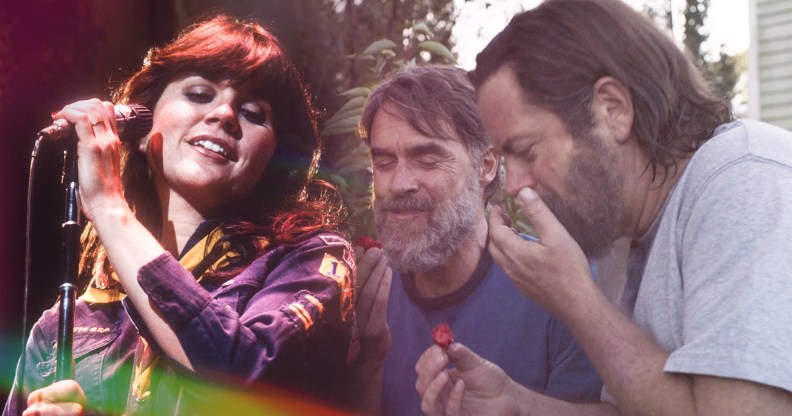 Linda Ronstadt and Bill and Frank in the last of us.