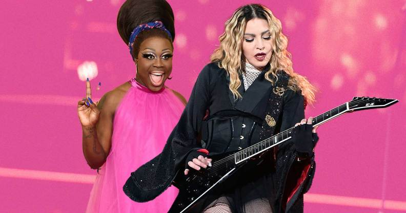 Madonna and Bob the Drag Queen