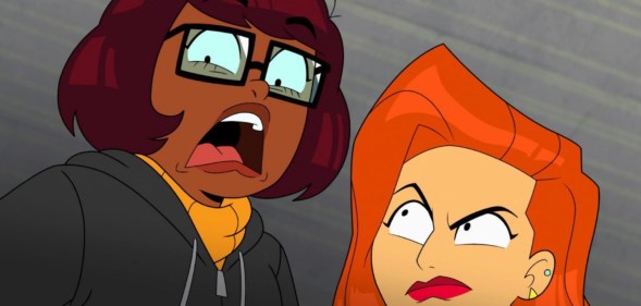 Reviews roll in for Mindy Kaling as Velma and Constance Wu as Daphne. (HBO)