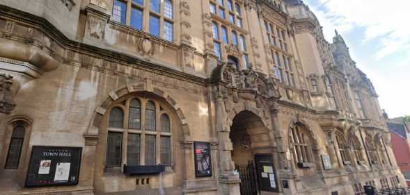 A photo showing the exterior of Oxford Town Hall