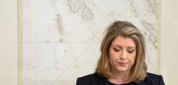 Penny Moraunt in a black blazer