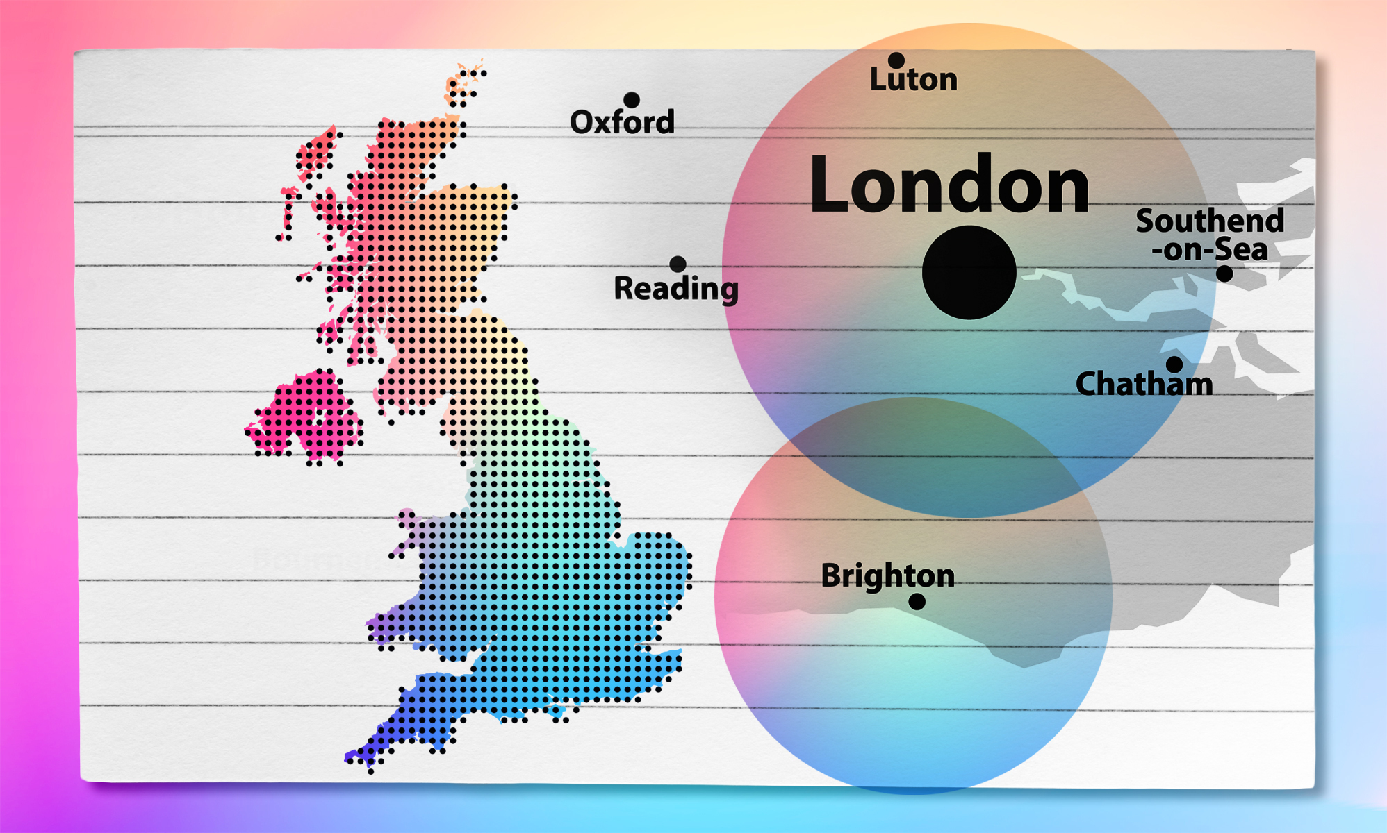 2021 census map: LGBTQ population in England, Wales revealed
