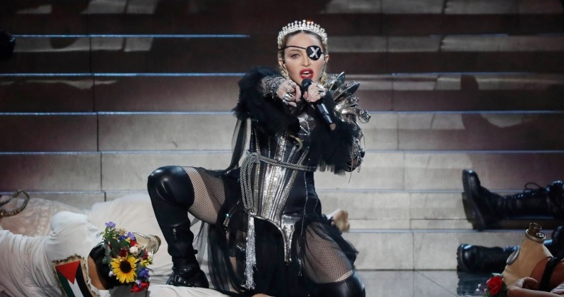 Madonna has cleared her Instagram page and fans think a big announcement is coming.