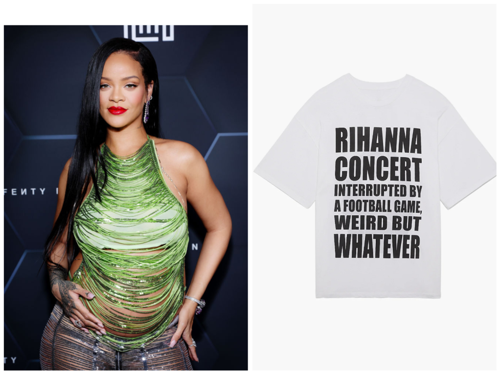 Rihanna and Savage X Fenty have dropped a Super Bowl-inspired collection.