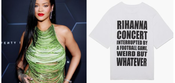 Rihanna and Savage X Fenty have dropped a Super Bowl-inspired collection.