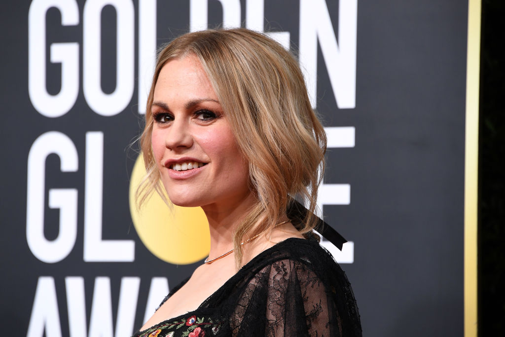 Anna Paquin attends the 77th Annual Golden Globe Awards at The Beverly Hilton Hotel on January 05, 2020 in Beverly Hills, California.