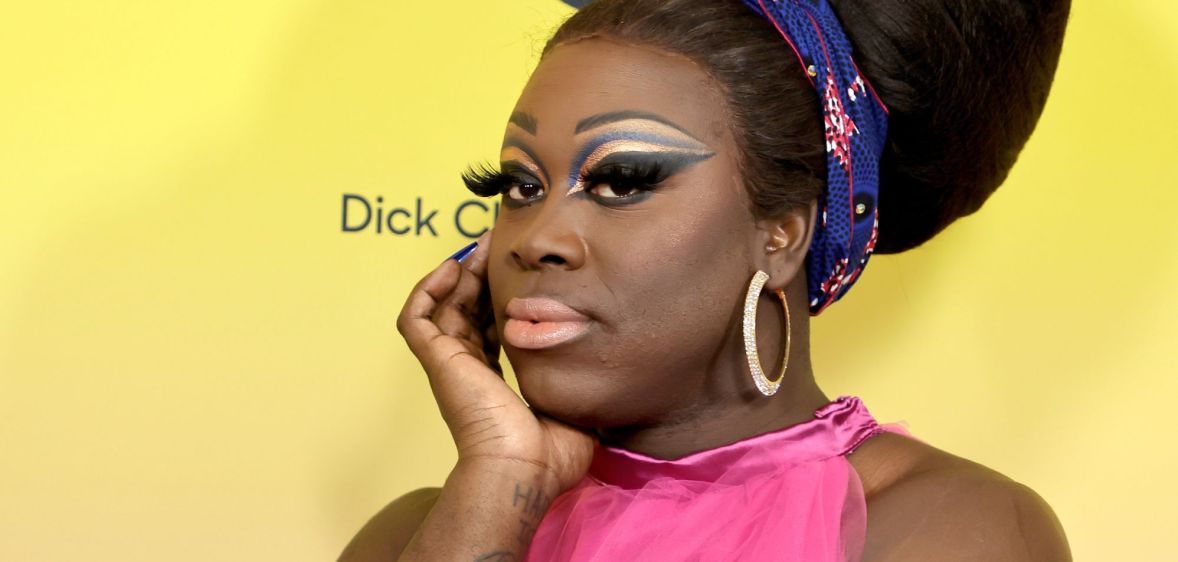 Bob the Drag Queen at a red carpet event.