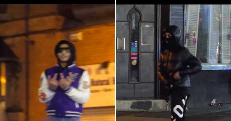 Abuse was hurled at mourners in Birmingham