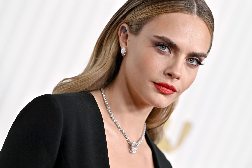 Cara Delevingne attends the 29th Annual Screen Actors Guild Awards at Fairmont Century Plaza on February 26, 2023 in Los Angeles, California.