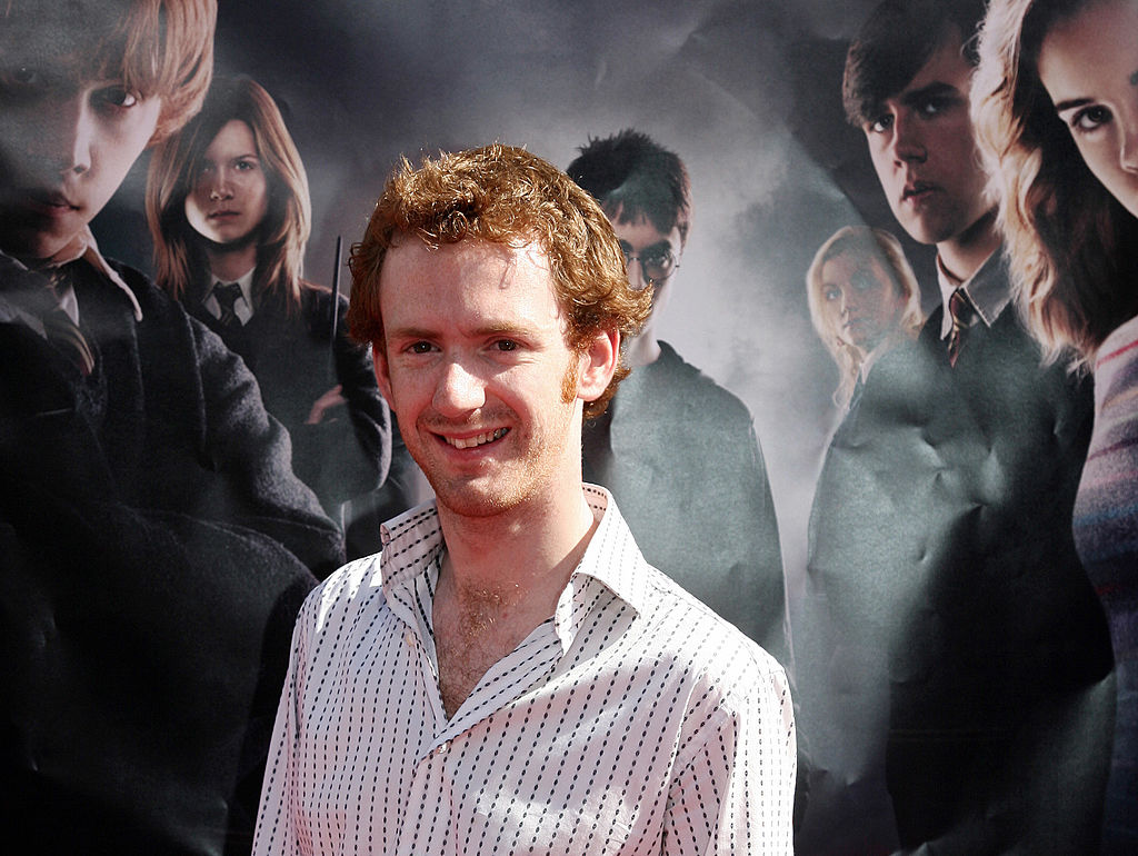 Actor Chris Rankin at the premiere of "Harry Potter and the Order of the Phoenix"