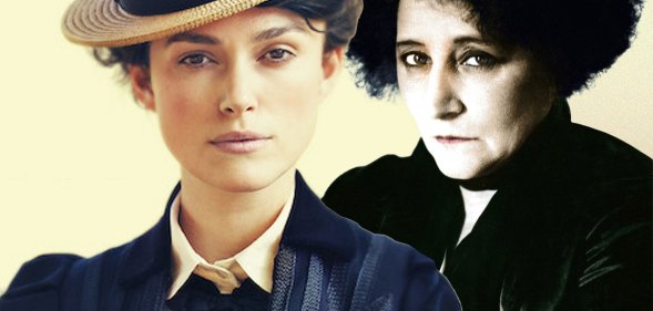 Keira Knightley as Colette, and the real deal