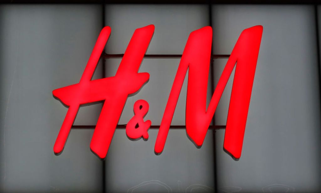 This is an image of an H&M retail store. 