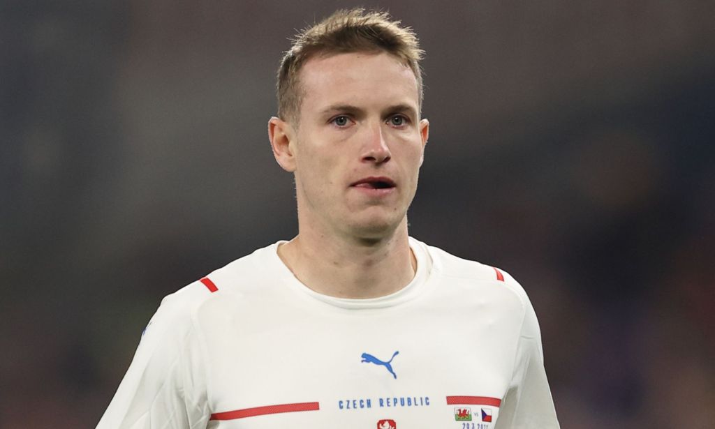 Jakub Jankto during a football match.