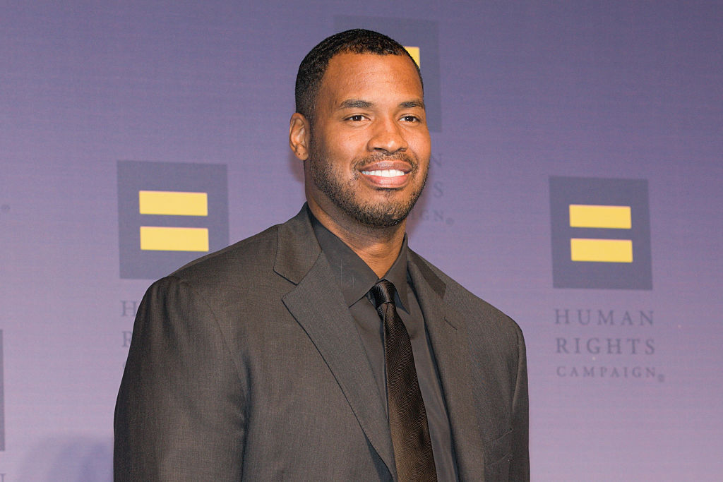 Former NBA player Jason Collins attends the 19th Annual HRC National Dinner at Walter E. Washington Convention Center on October 3, 2015 in Washington, DC.