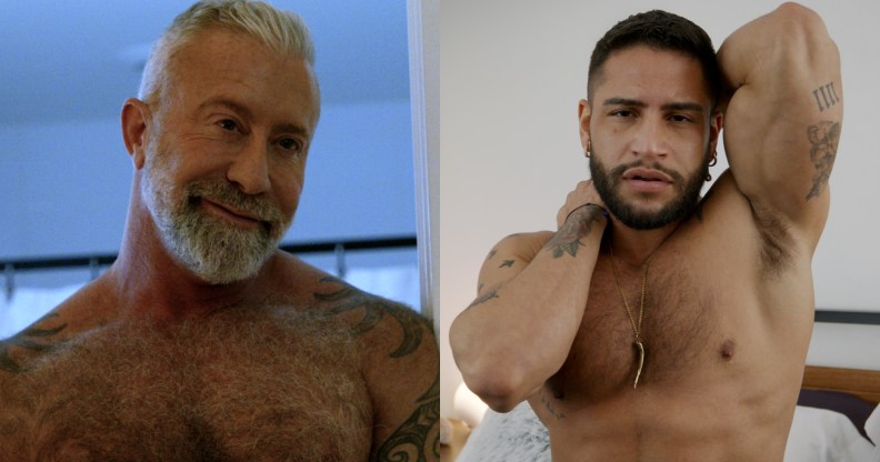 Lance Charger (L) and Brock Banks (R). (WOW)