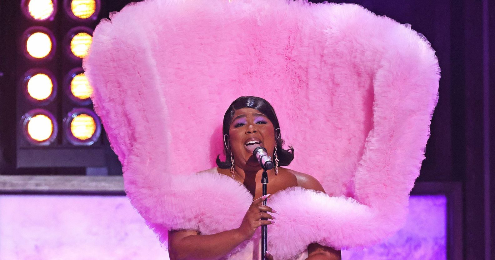 Lizzo steals the show at Brit Awards 2023 with joyous performance