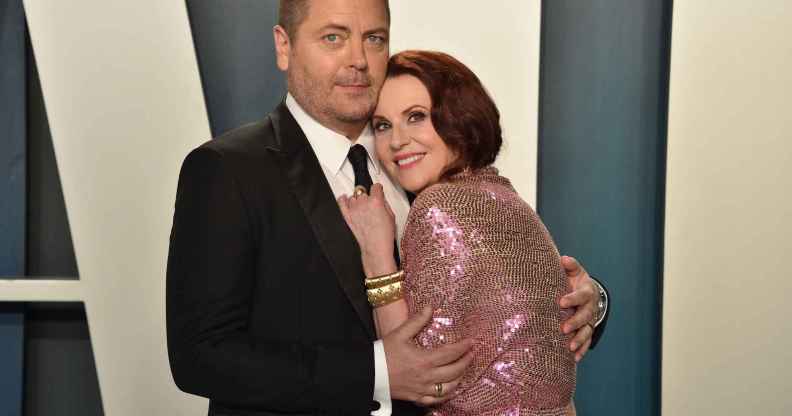 Nick Offerman Megan Mullally