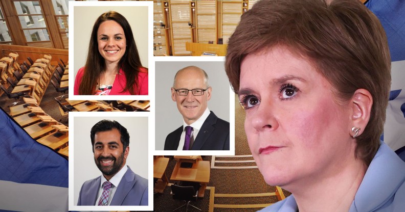 Photos of Kate Forbes, John Swinney, Humza Yousaf and Nicola Sturgeon