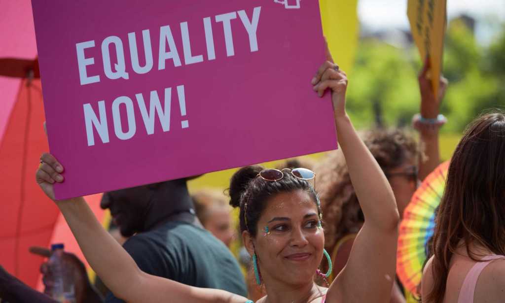 Sgn reads Equality Now
