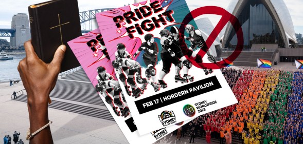 Sydney WorldPride flyers 2023