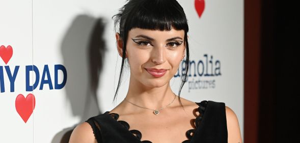 Rebecca Black at the premiere of I Love My Dad