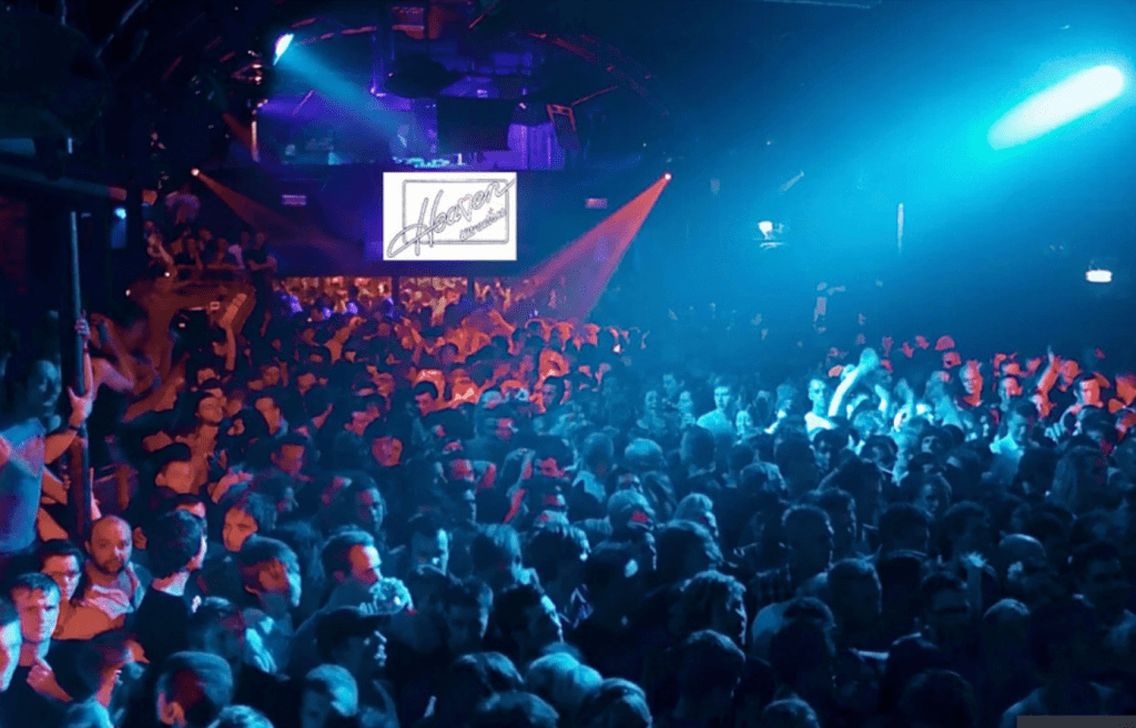 The inside of Heaven nightclub. (Heaven website)