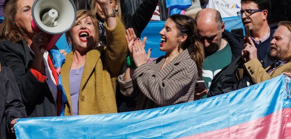 Trans activists in Spain celebrate the reforms.
