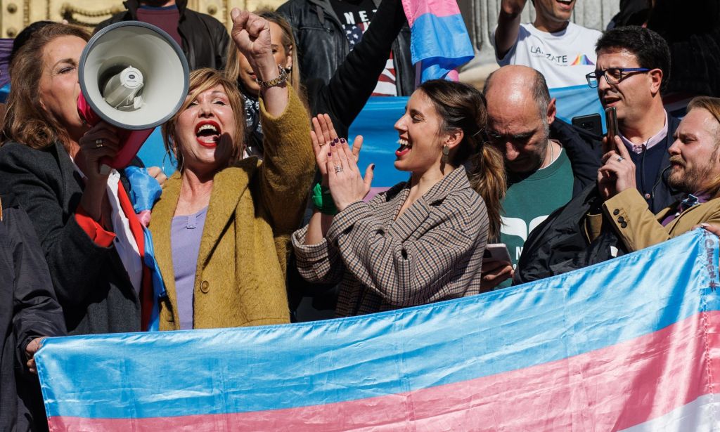 Trans activists in Spain celebrate the reforms.