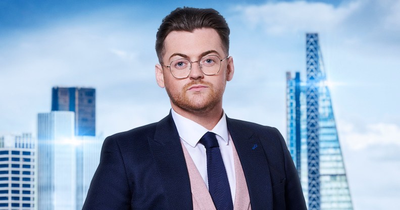 The Apprentice series 17 candidate Reece Donnelly in a suit