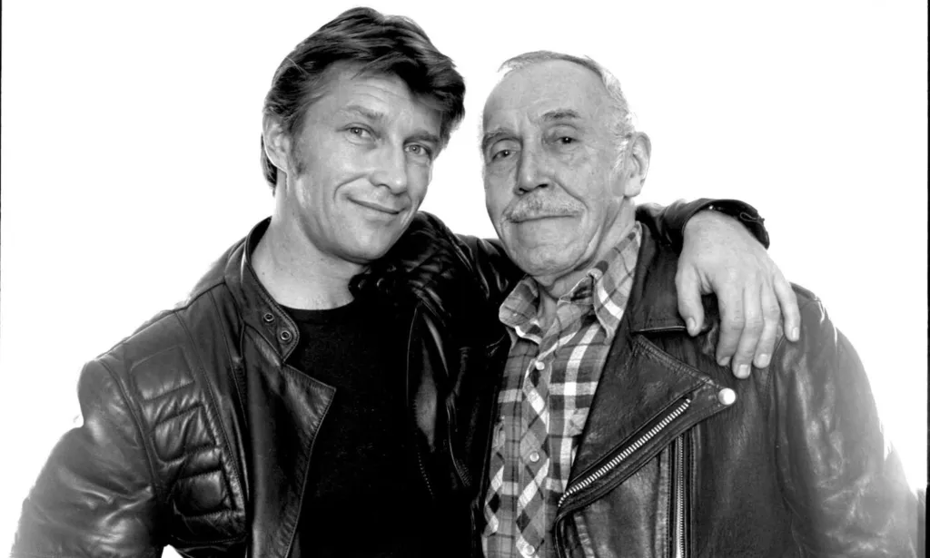 Дурк и Том, сфотографировано Джимом Виглером около 1984 года.