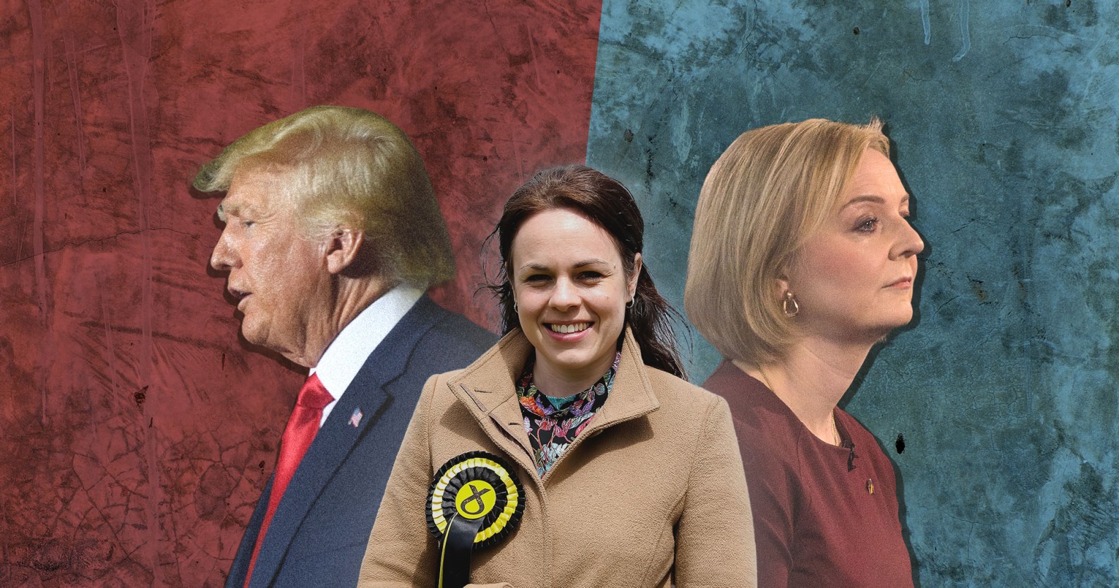 Donald Trump, Kate Forbes and Liz Truss