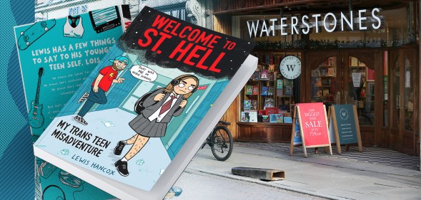 Waterstones bookshop and Welcome to St Hell: My trans teen misadventure