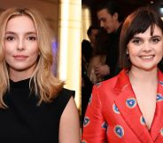 Side by side photos of Jodie Comer and Gwyneth Keyworth at the WhatsOnStage Awards.