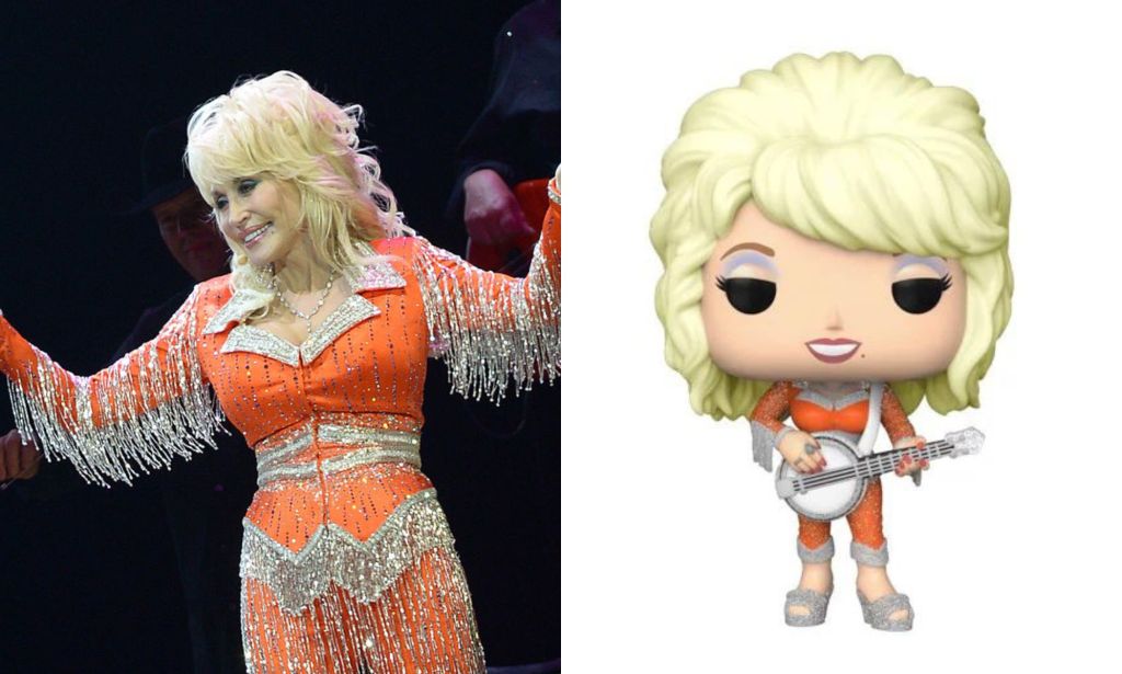 Fans in the US can pre-order this Dolly Parton Funko Pop, which has already sold out in the UK.