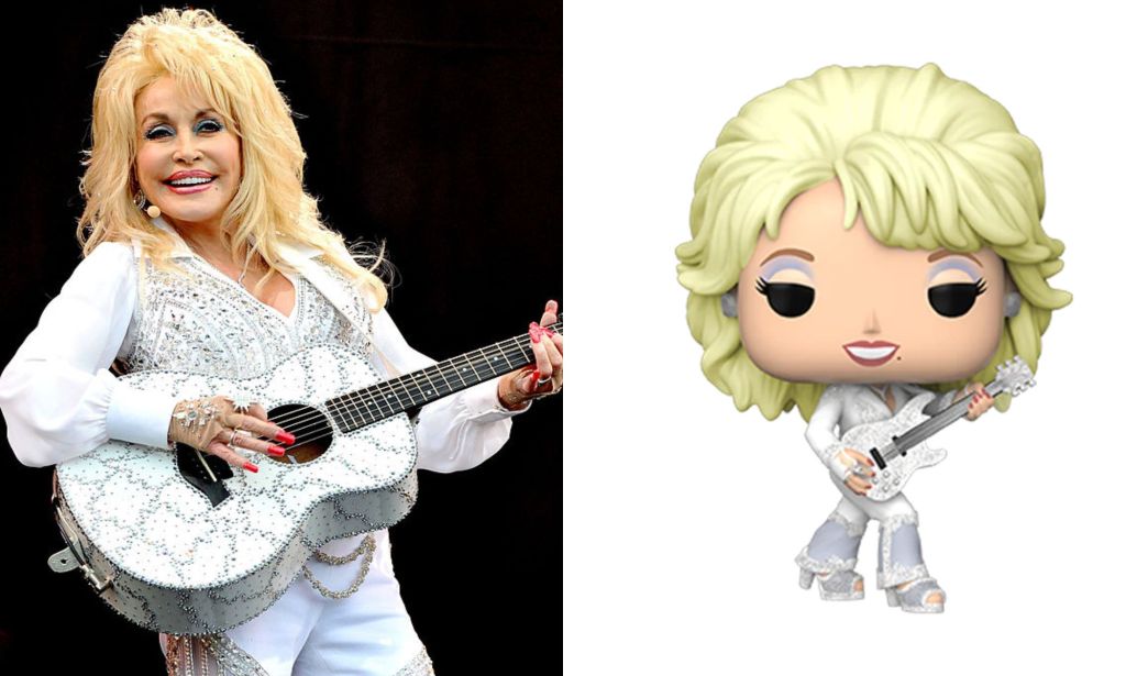 The Dolly Parton Funko Pop figures honour the pop culture icon.