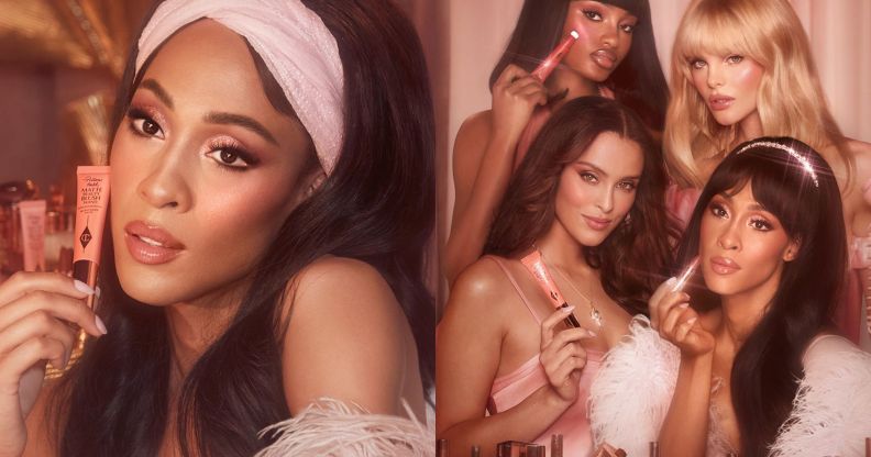 Michaela Jaé Rodriguez is the star and muse for Charlotte Tilbury's Pillow Talk collection.