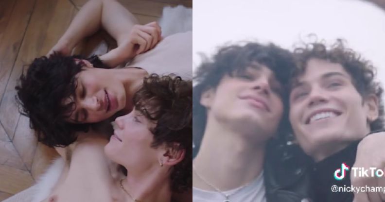 TikTok favourites Nicky Champa and Pierre Boo star in Fenty perfume campaign.