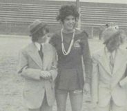 An image of what appears to be Bill Lee cross-dressing.