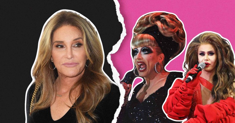 Caitlyn Jenner Bianca Del Rio Trinity the Tuck