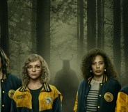 Cast of hit series Yellowjackets season two. (Showtime)