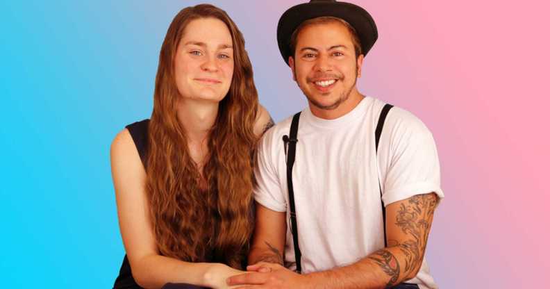 Authors Owl and Fox Fisher for Trans Day of Visibility.