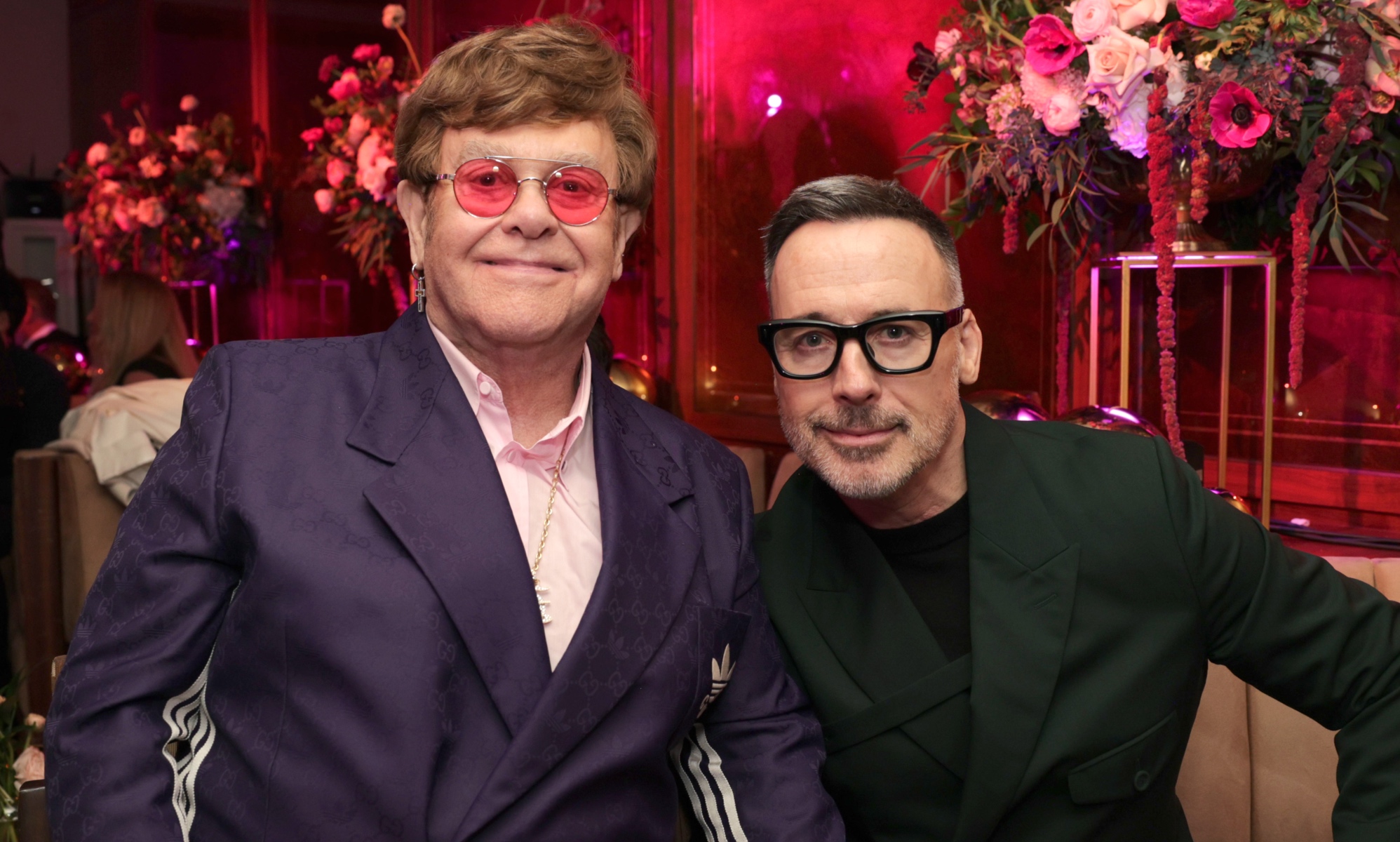 David Furnish addresses anti-trans, anti-drag laws at Elton John's Oscar party