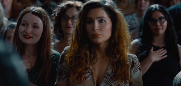 Emily Browning (L) and Trace Lysette (R) in Monica. (Andrea Pallaoro)