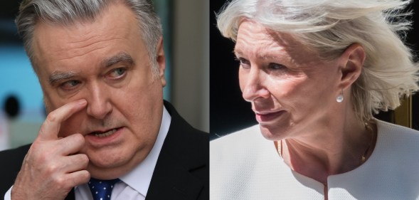 John Nicolson and Nadine Dorries