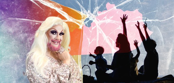 Drag queen Rita Room