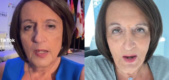 Kristen Prata Browde on her TikTok channel